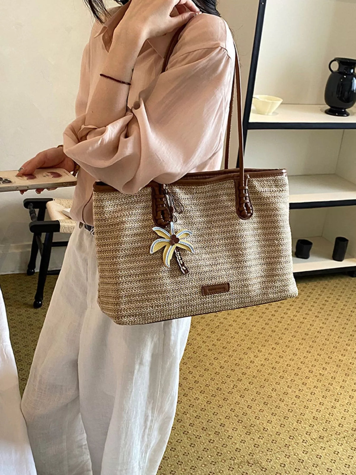Straw Woven Shoulder Bag - Lilixa.store