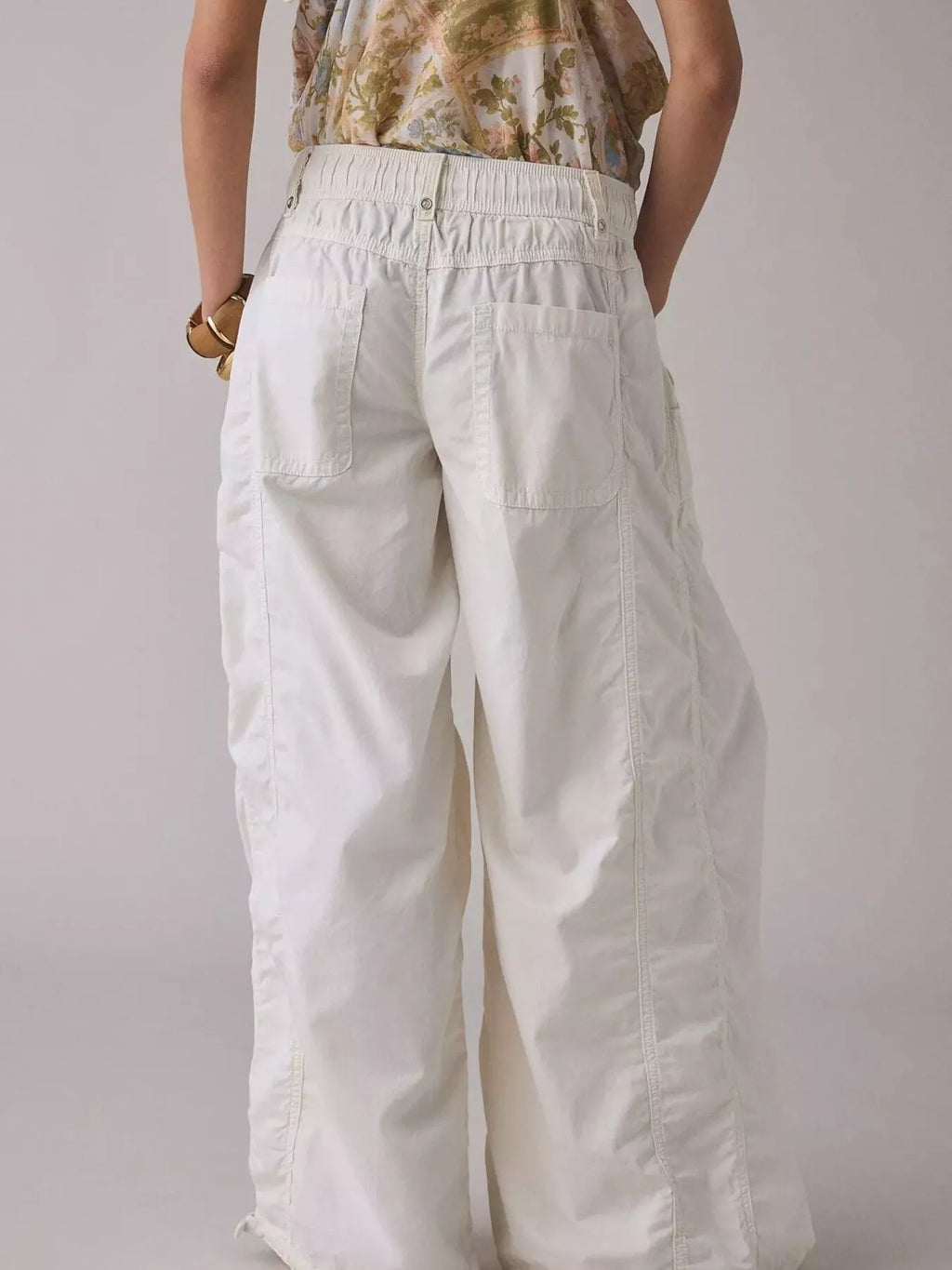 High-Waisted Cargo Wide-Leg Pants - Lilixa.store
