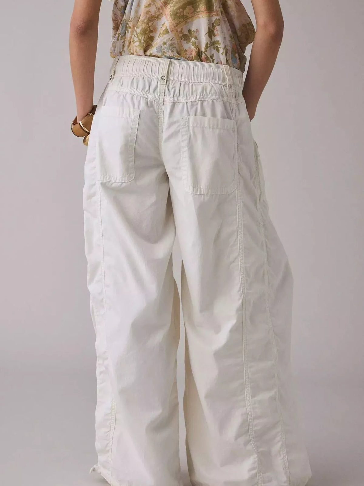 High-Waisted Cargo Wide-Leg Pants - Lilixa.store