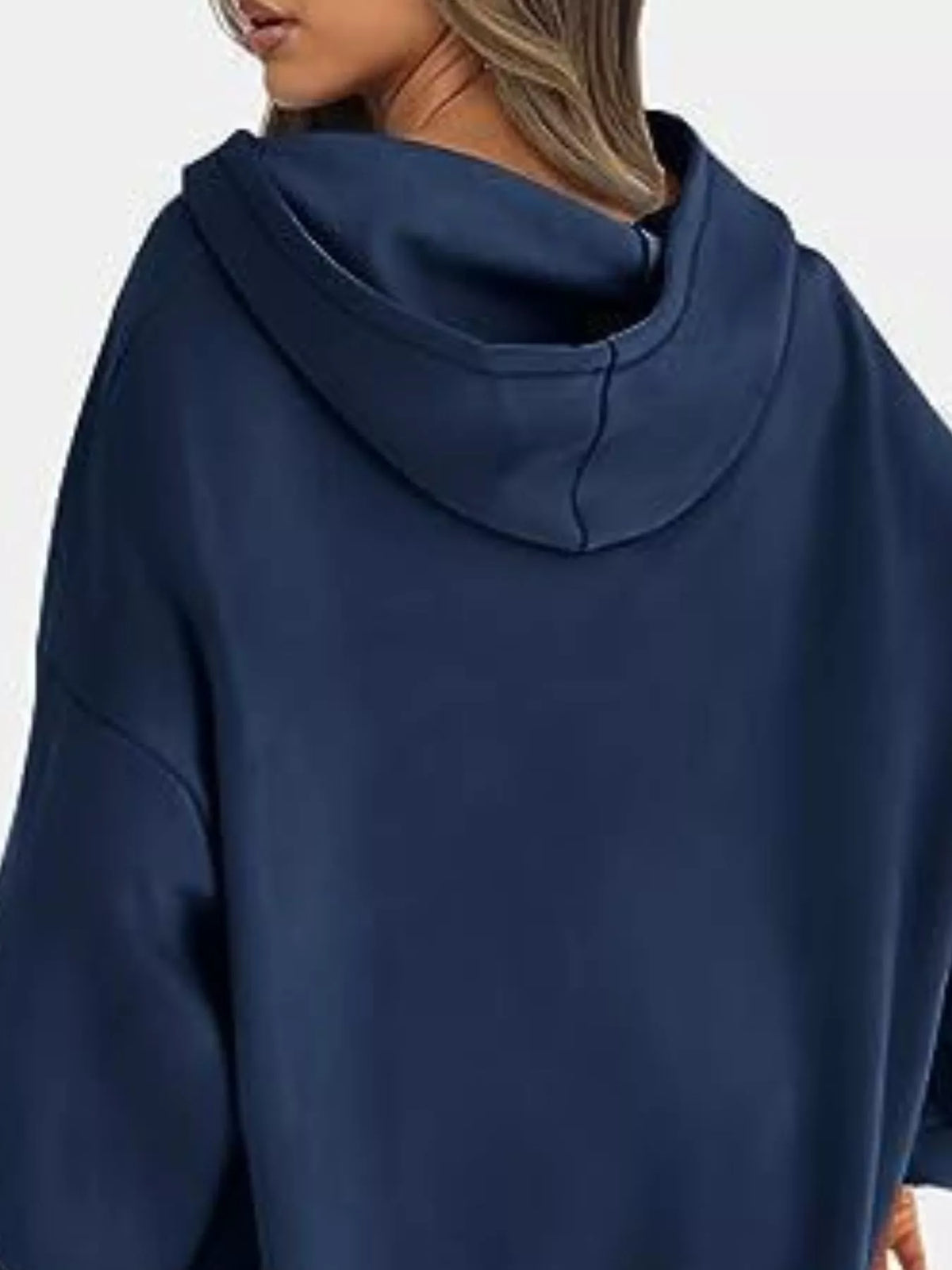 Drop Shoulder Long Sleeve Hoodie, view 20
