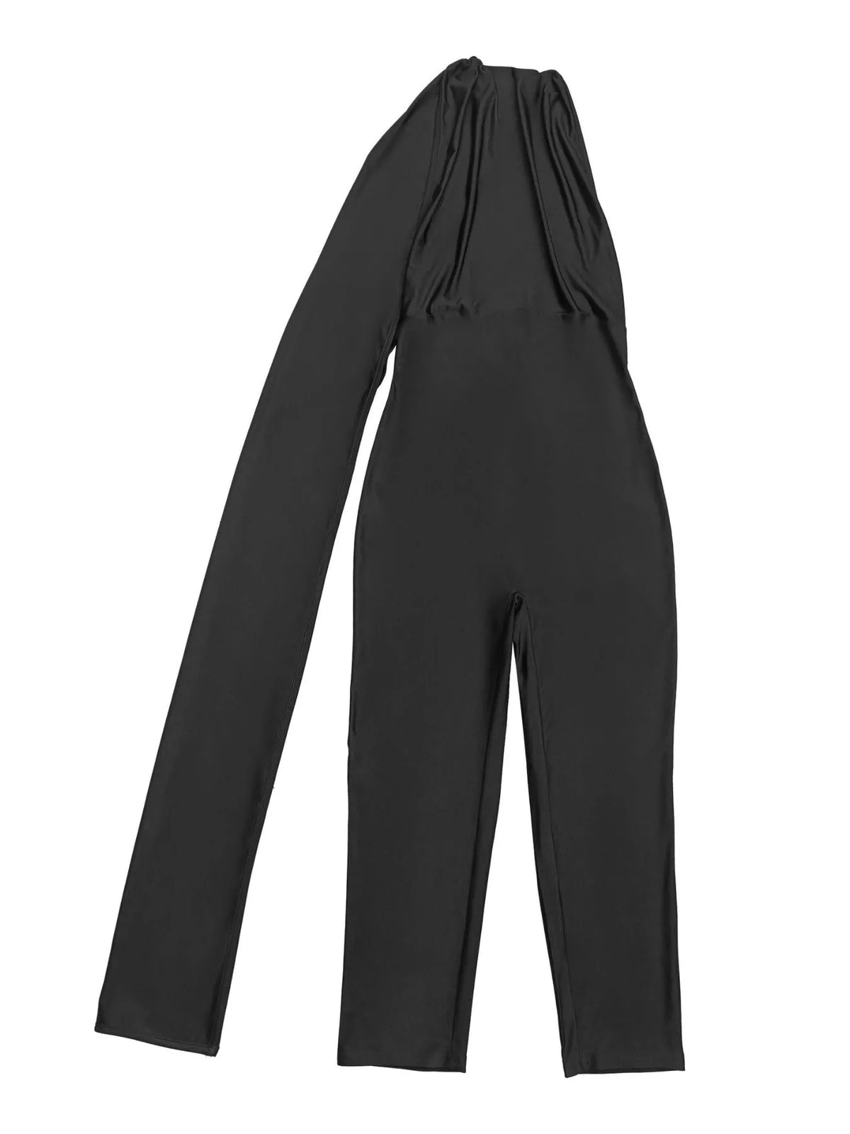 Halter Neck Sleeveless Bodycon Jumpsuit