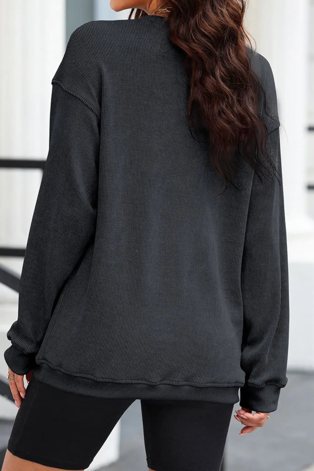 MERRY AND BRIGHT Graphic Sweatshirt - Lilixa.store