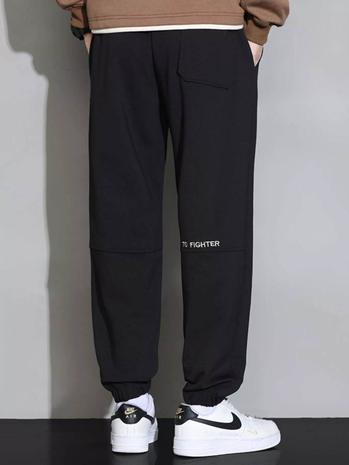 Men's Plus Size Casual Jogger Pants with Drawstring, view 2