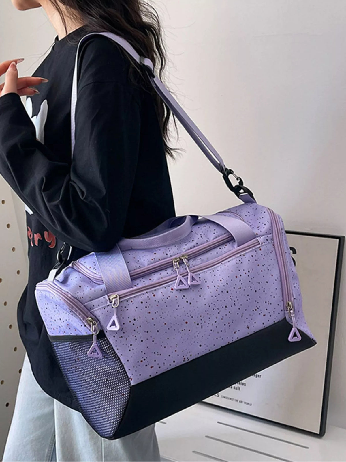 Color Block Travel Bag - Lilixa.store