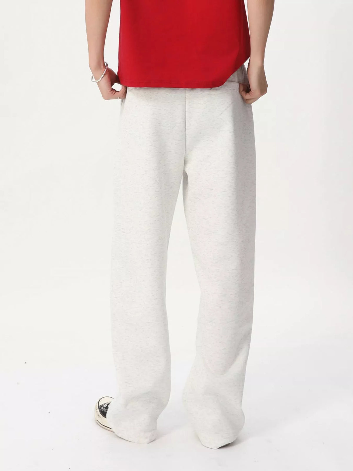 Men's Wide Leg Drawstring Pants, view 7