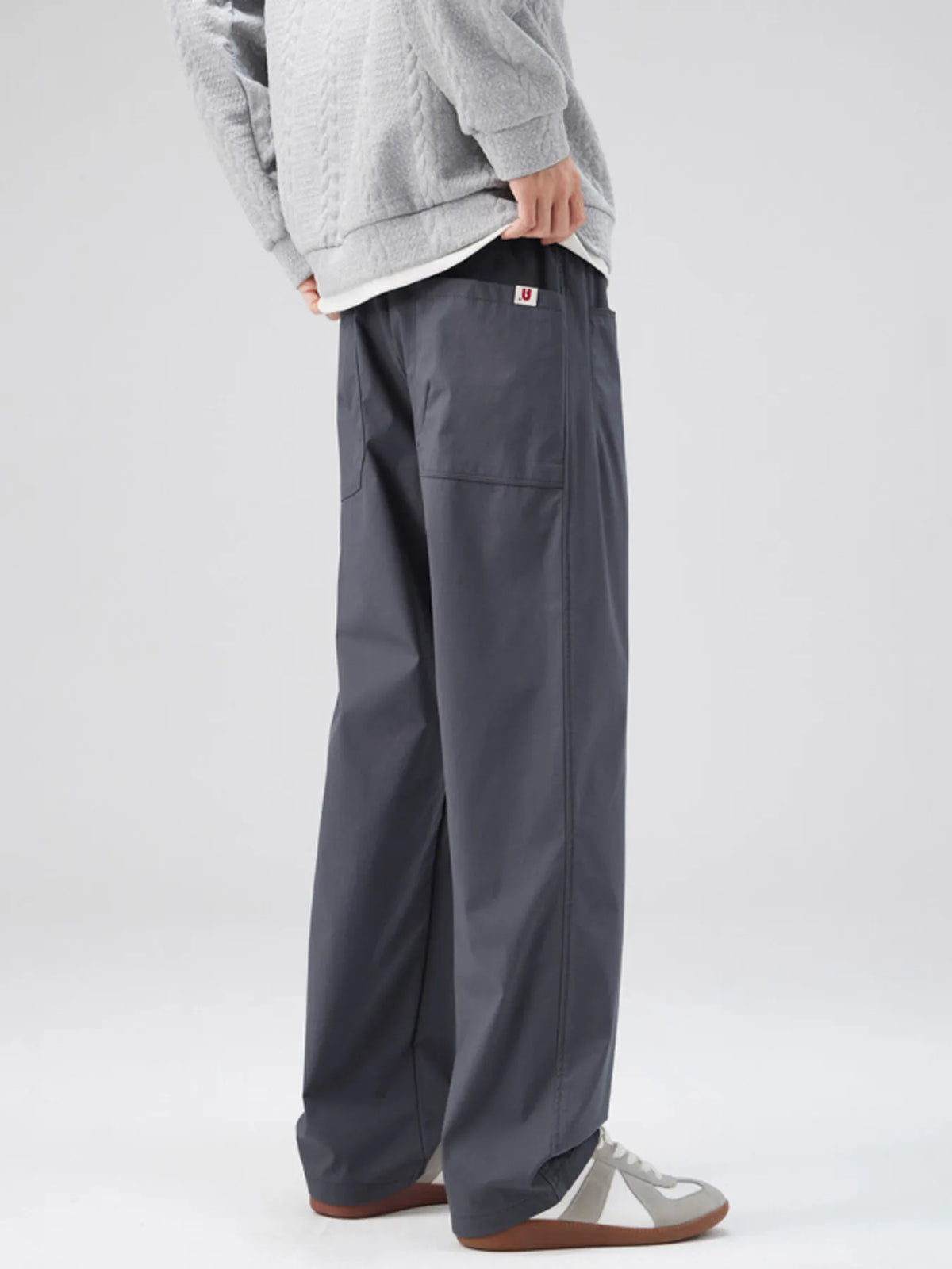 Men's Full Size Loose Fit Casual Pants Plus Size, view 3