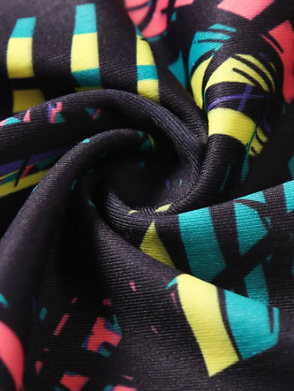 Printed Wide Waistband Active Leggings with Stirrups - Lilixa.store