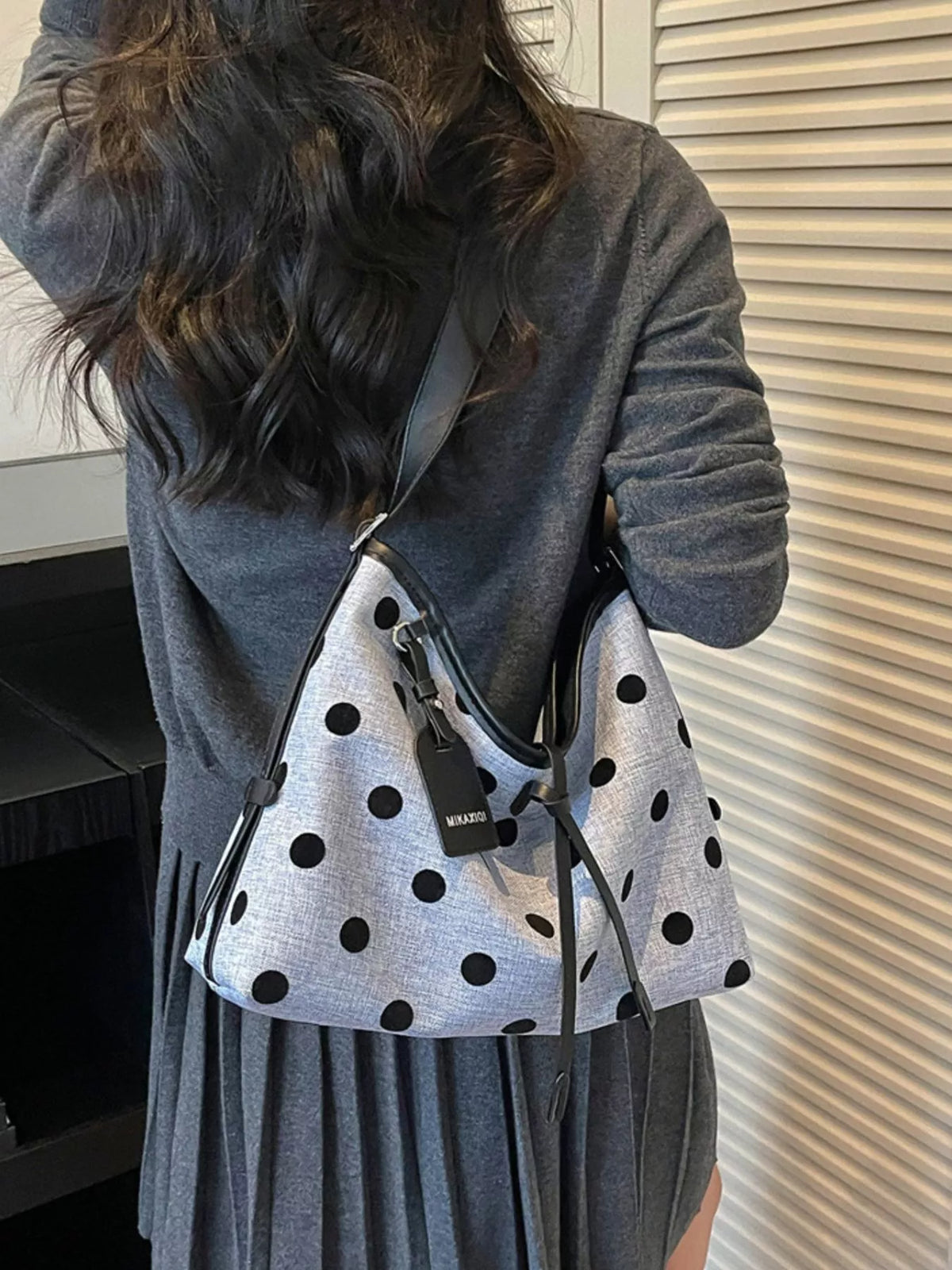 Polka Dot Shoulder Bag - Lilixa.store