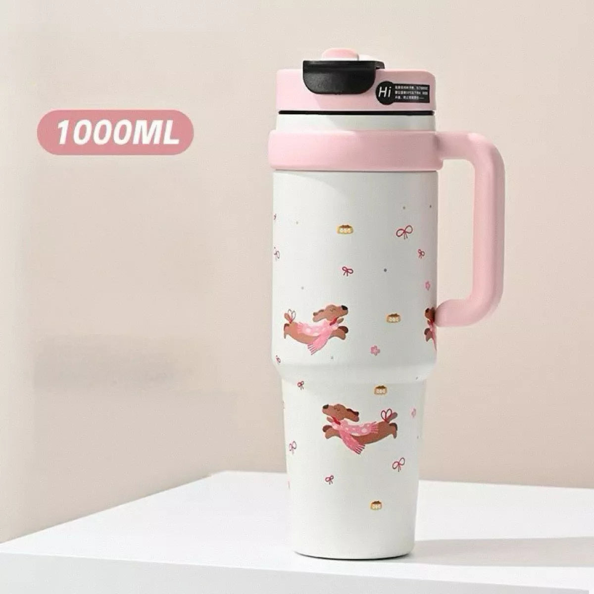 Large Capacity Water Bottle with Straw - Lilixa.store