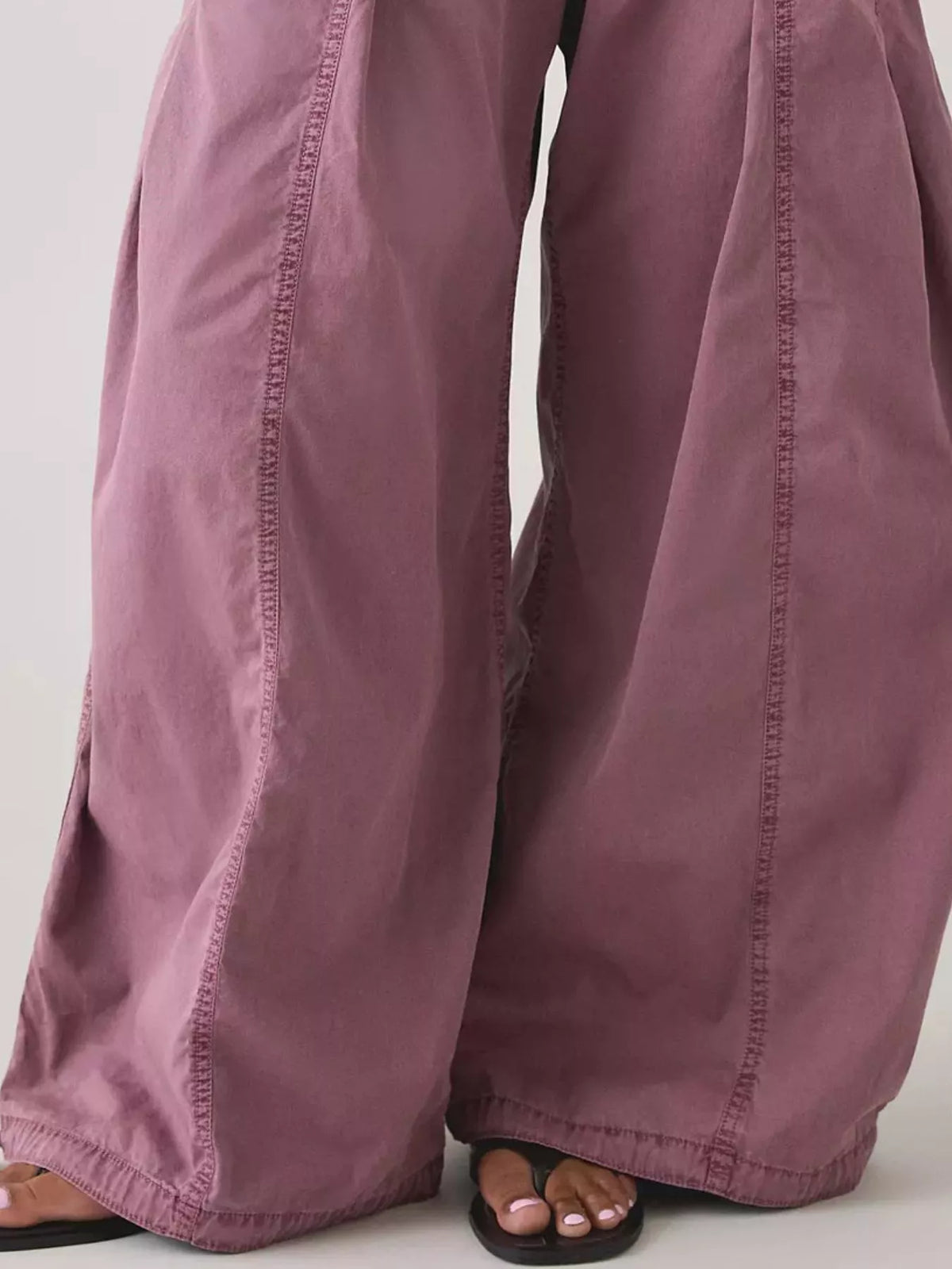 High-Waisted Cargo Wide-Leg Pants, view 12