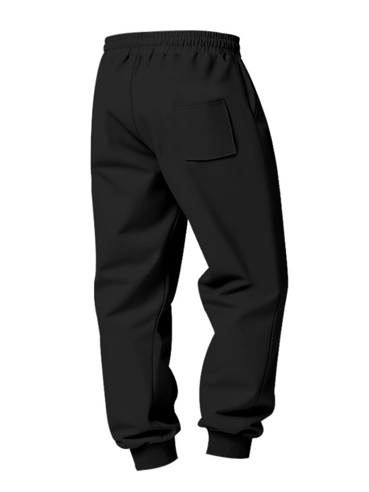 Men's Full Size Casual Striped Cargo Joggers Plus Size