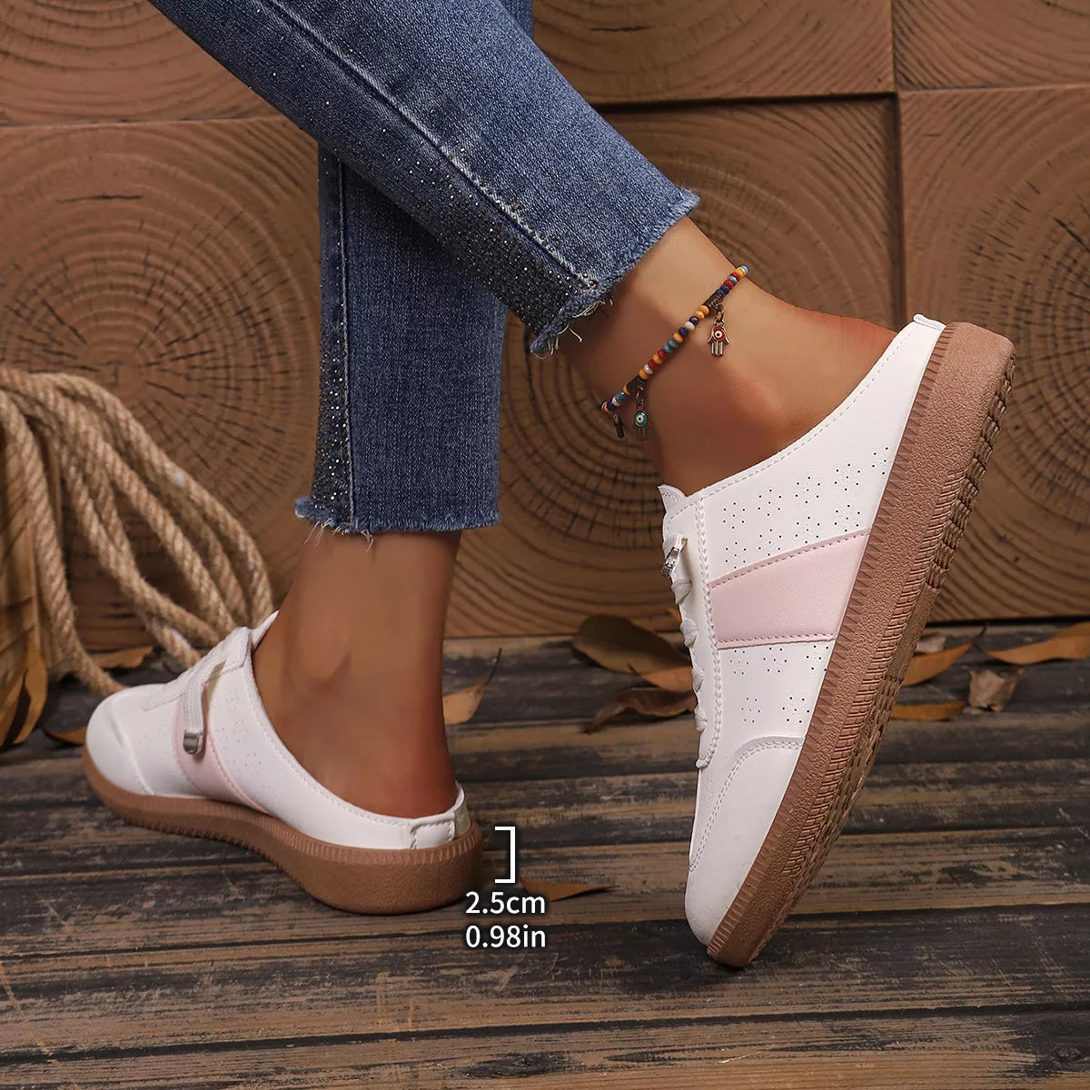Round Toe Slip-Ons - Lilixa.store