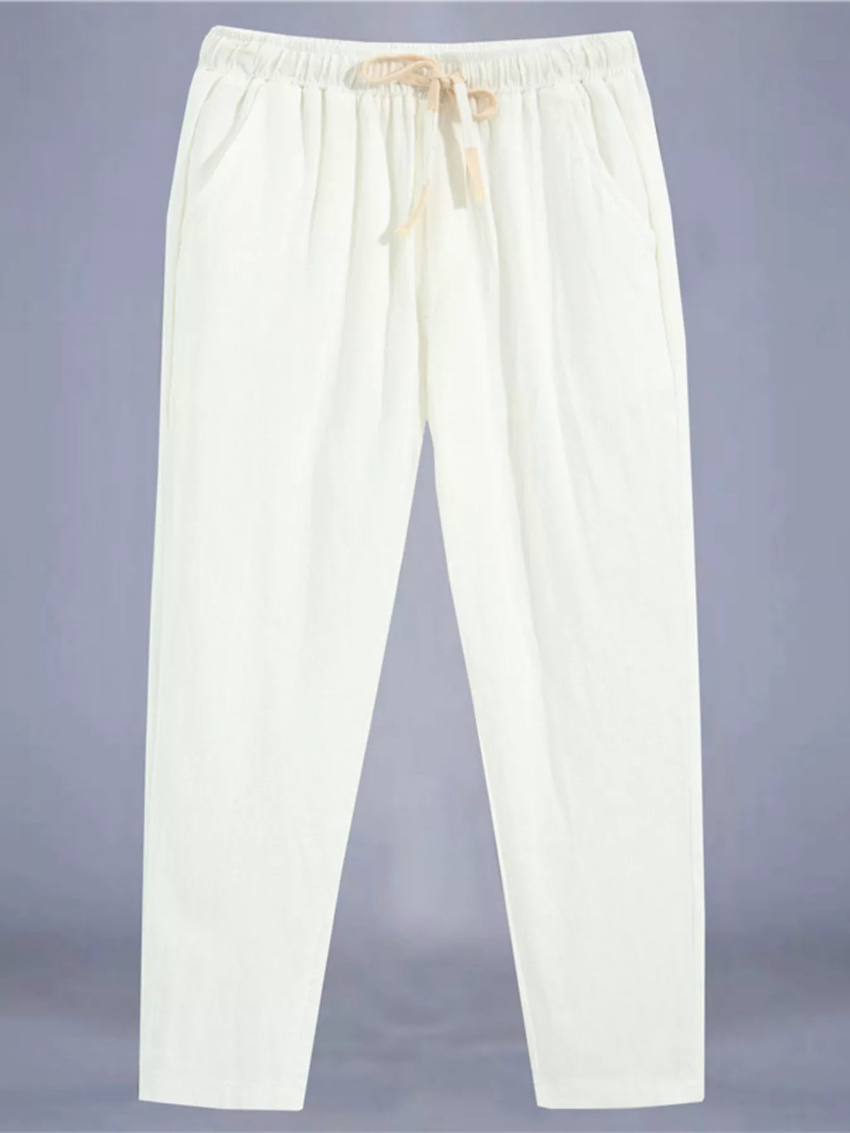 Men's Plus Size Drawstring Loose Fit Pants