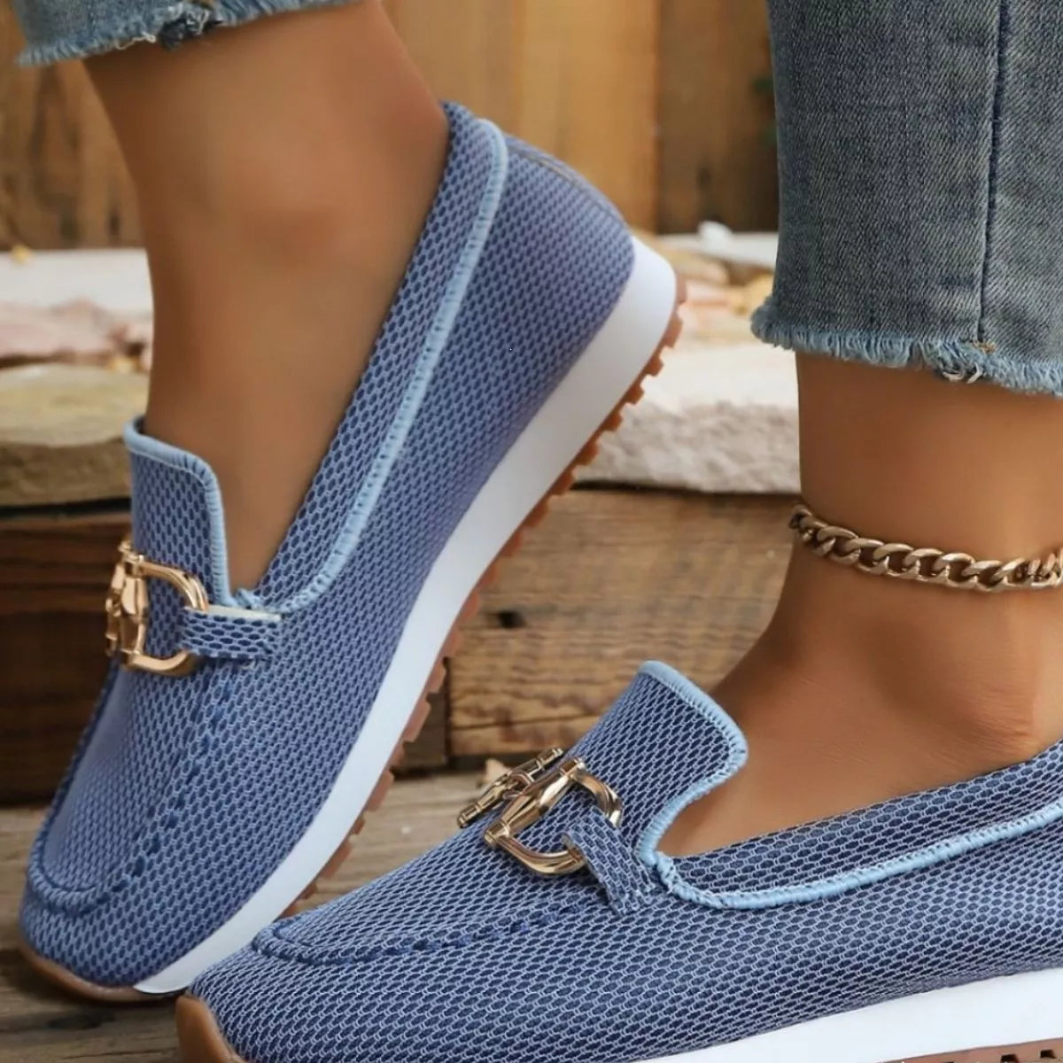Round Toe Slip-Ons - Lilixa.store