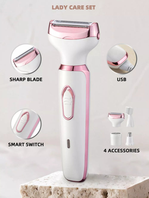 4-in-1 Multifunctional Painless Hair Removal in White, view 2