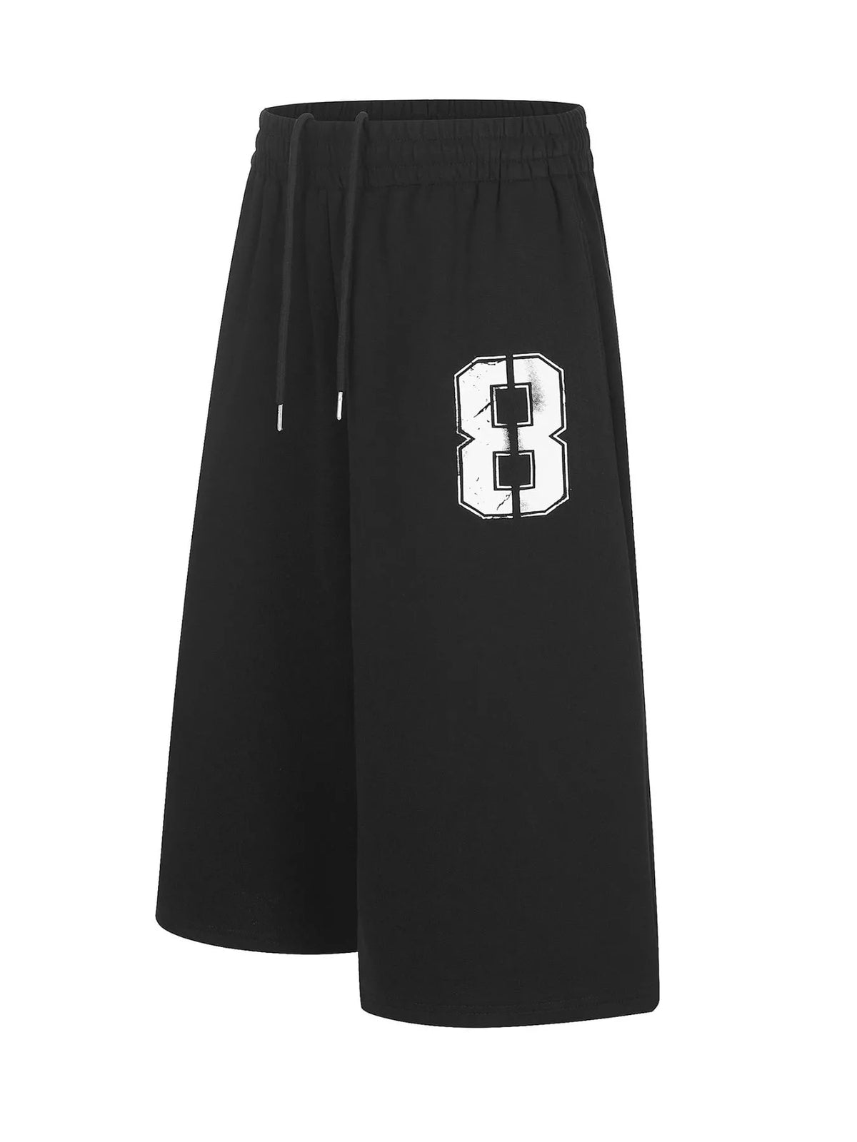 Men's Number 8 Wide Leg Capris - Lilixa.store