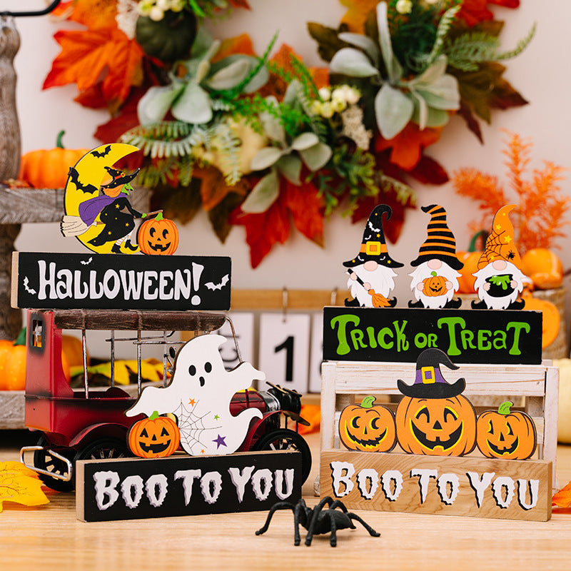 Assorted 2-Piece Halloween Element Ornaments - Lilixa.store