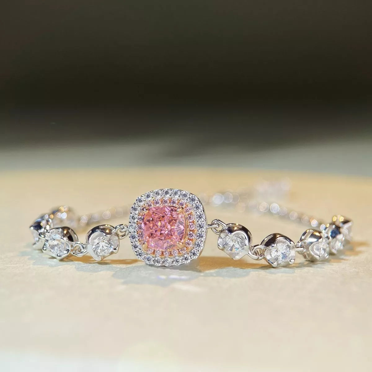 925 Sterling Silver Zircon Necklace