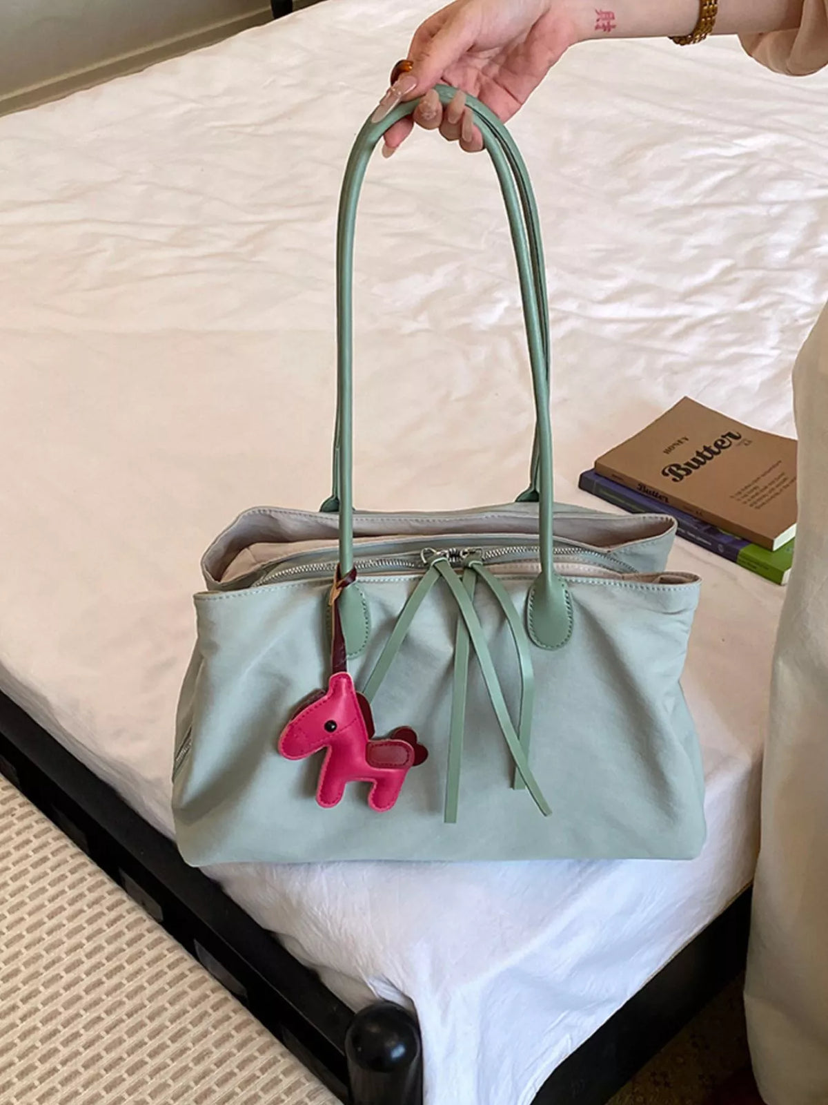 Lightweight Canvas Shoulder Bag - Lilixa.store