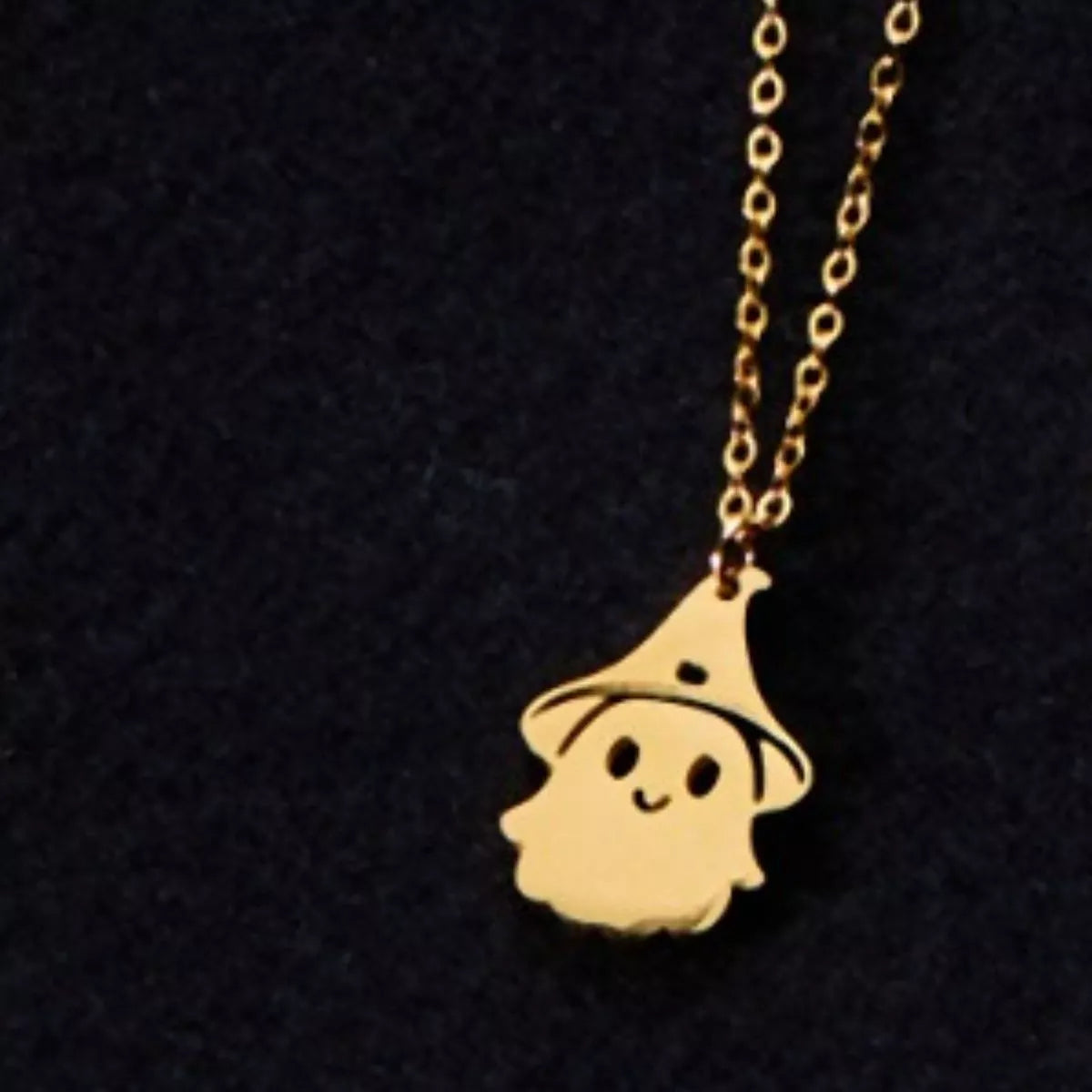 Halloween Ghost Pendant Necklace - Lilixa.store
