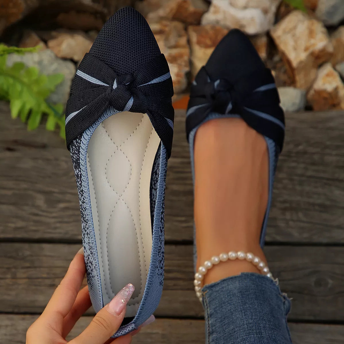 Point Toe Slip-Ons - Lilixa.store