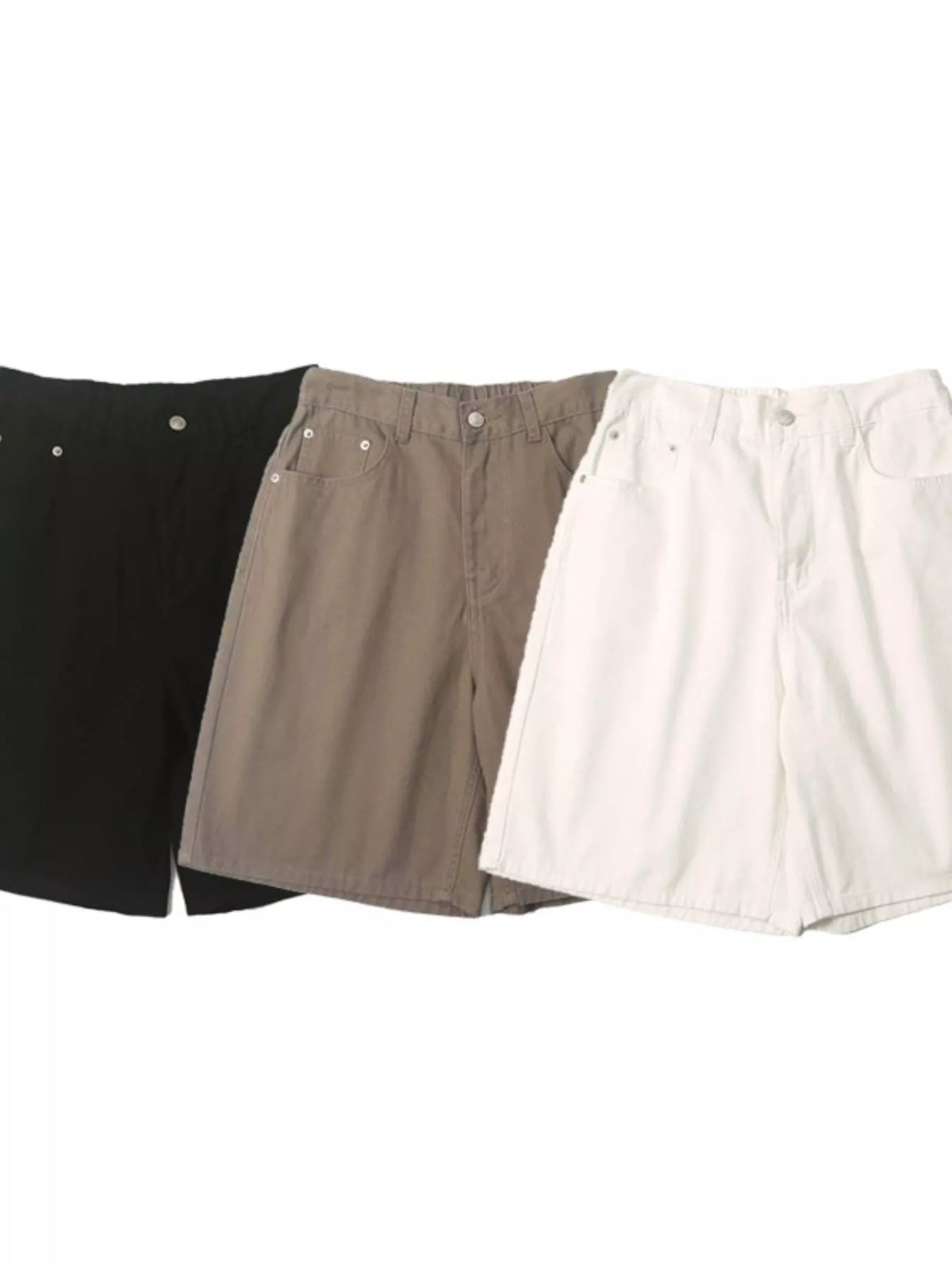 Men's Full Size Wide-Leg Shorts Plus Size, view 6