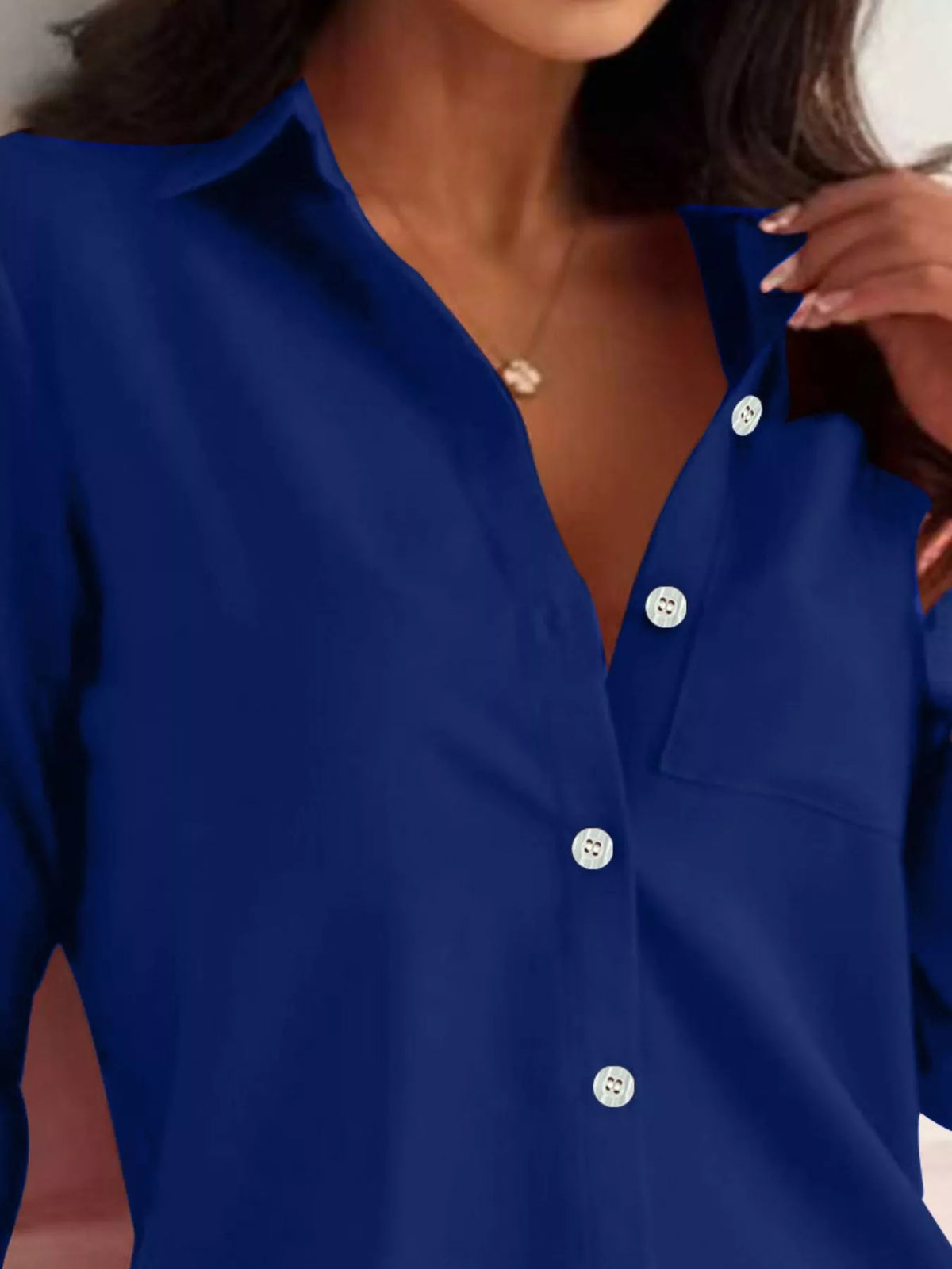 Button-Down Roll-Up Sleeve Shirt, view 7
