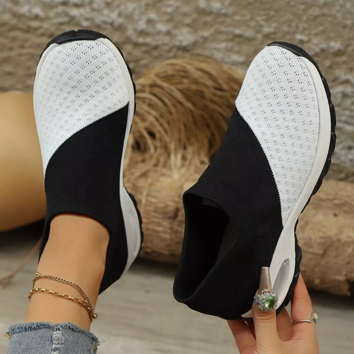 Color Block Mesh Athletic - Lilixa.store