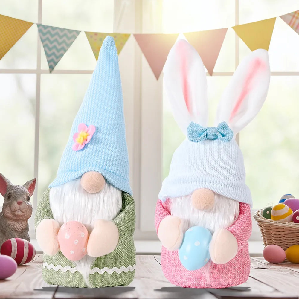 Easter Knitted Hat Faceless Doll - Lilixa.store