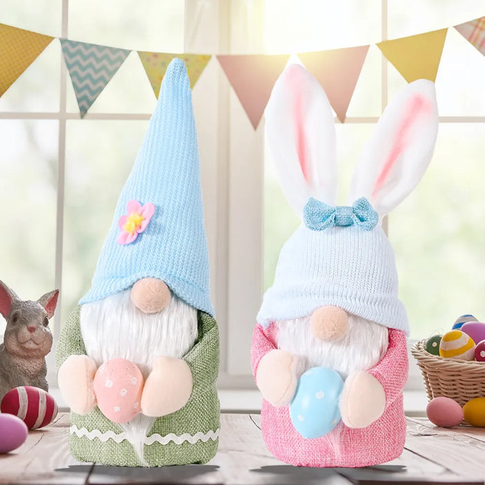 Easter Knitted Hat Faceless Doll - Lilixa.store