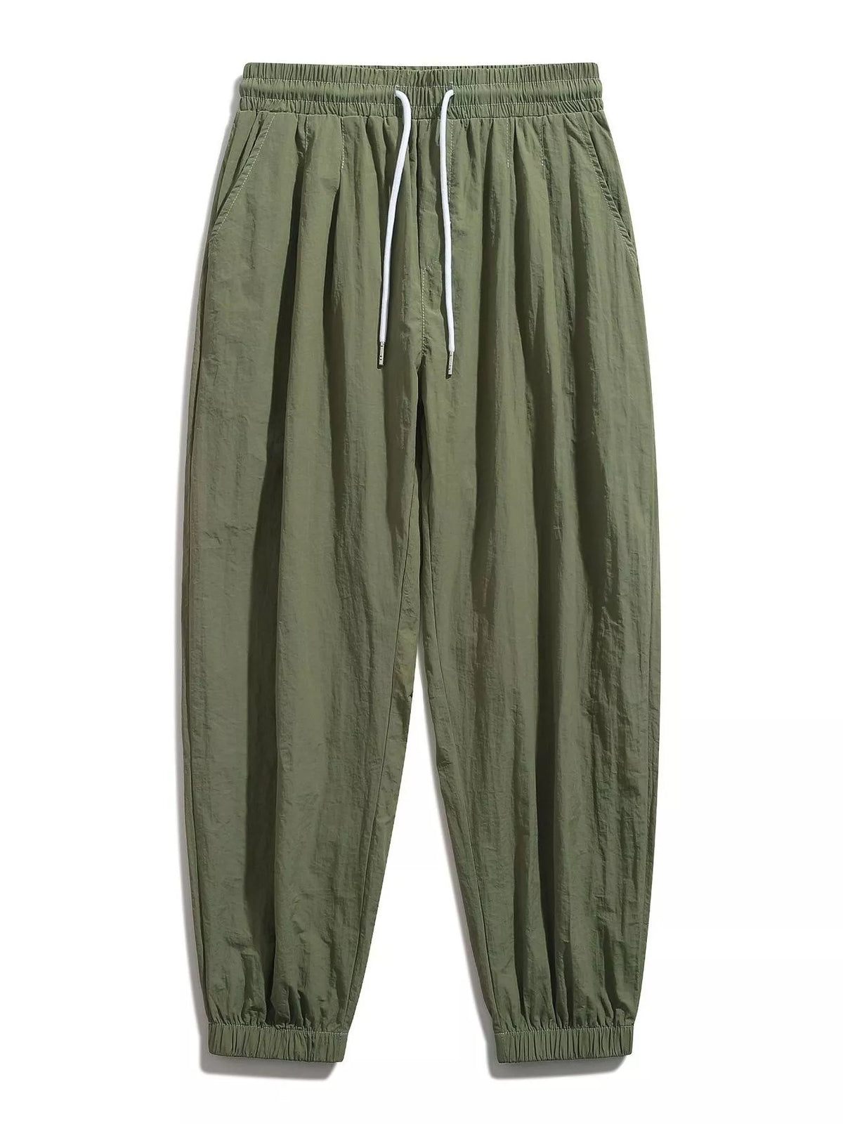 Men's Plus Size Drawstring Loose Fit Joggers, view 5