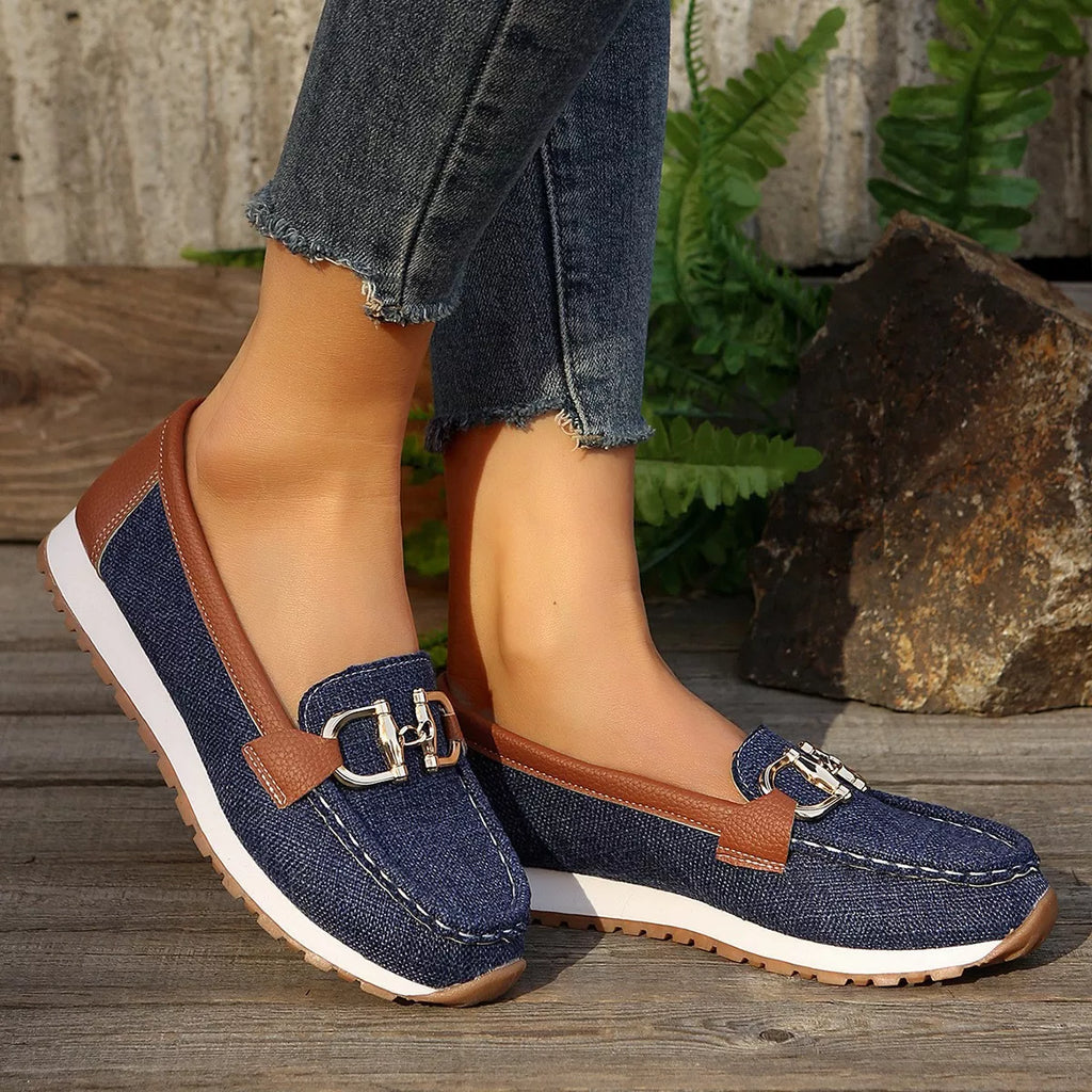 Round Toe Slip-Ons - Lilixa.store