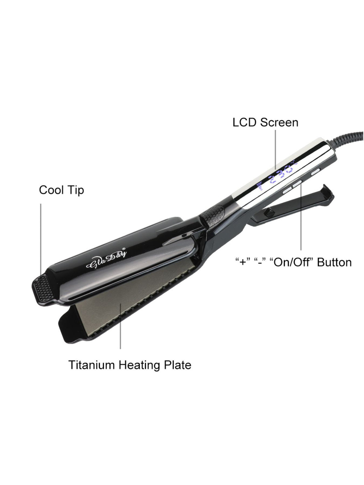 Professional Ceramic Tourmaline Hair Straightener - Lilixa.store
