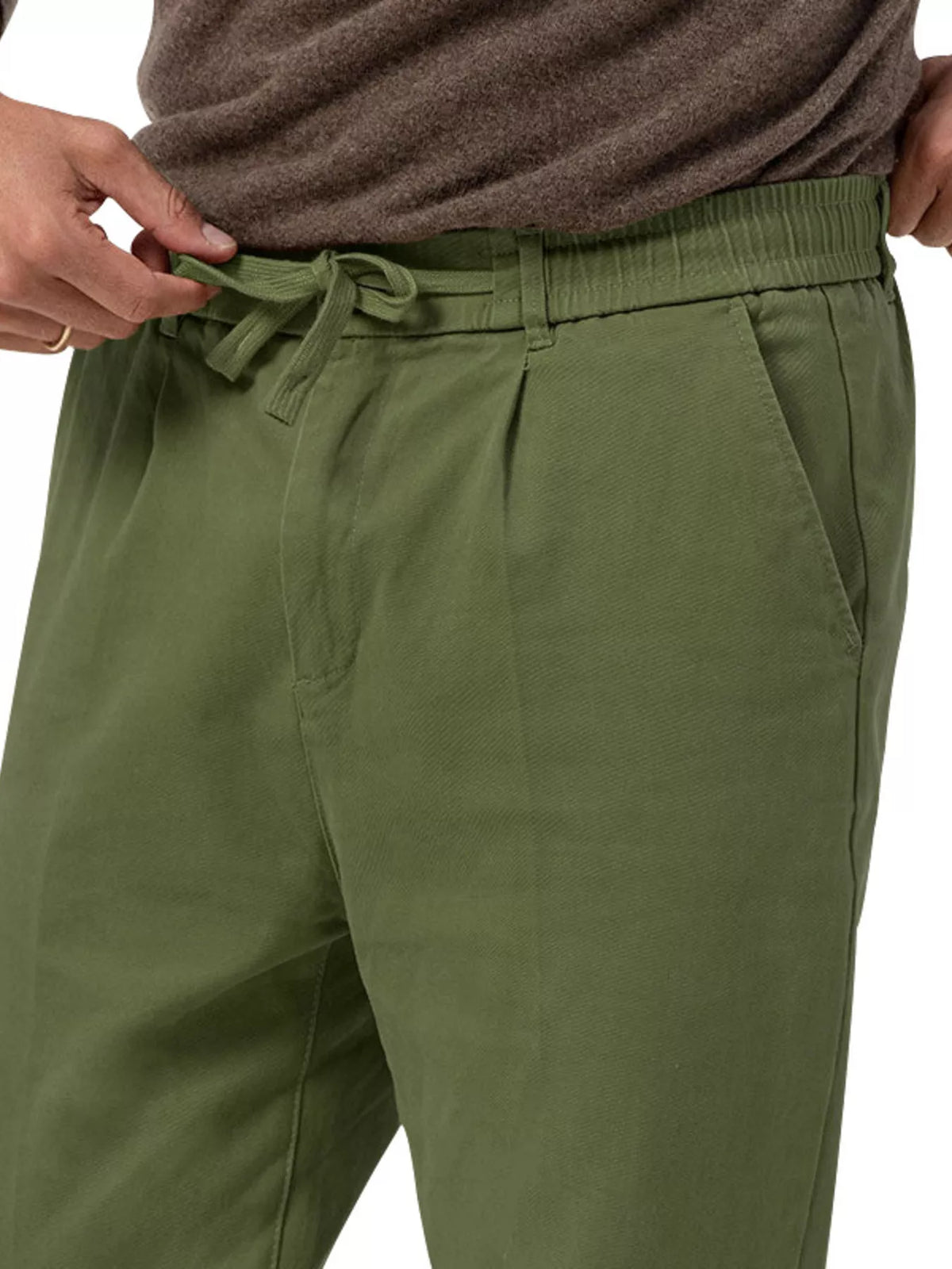 Men's Full Size Casual Drawstring Pants Plus Size