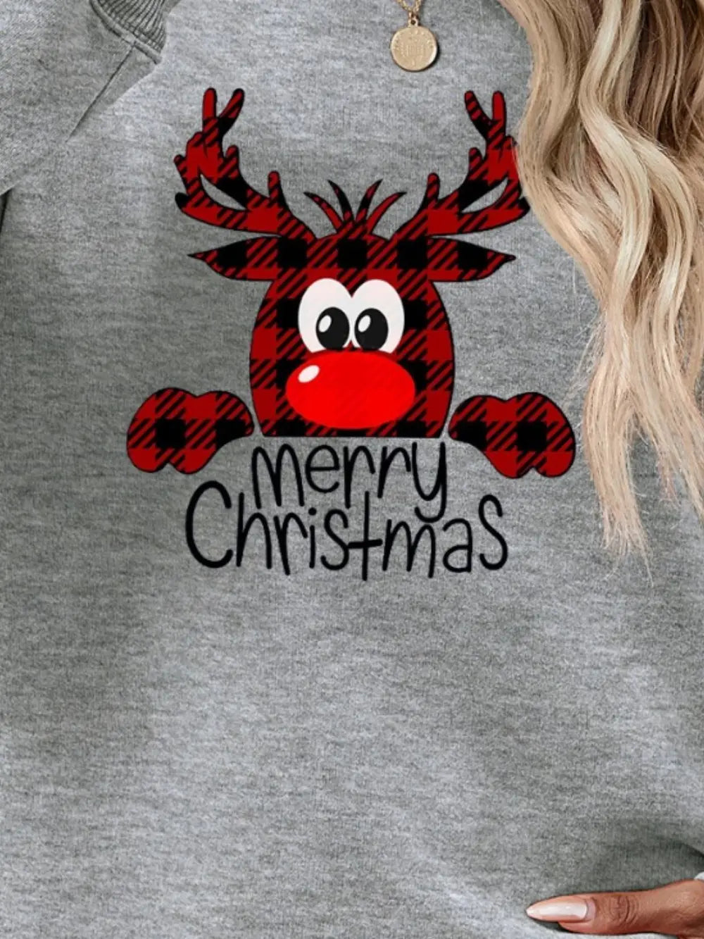 MERRY CHRISTMAS Graphic Sweatshirt - Lilixa.store