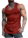 Men's Plus Size Round Neck Tank - Lilixa.store