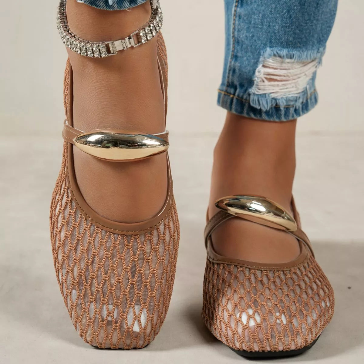 Square Toe Slip-Ons - Lilixa.store