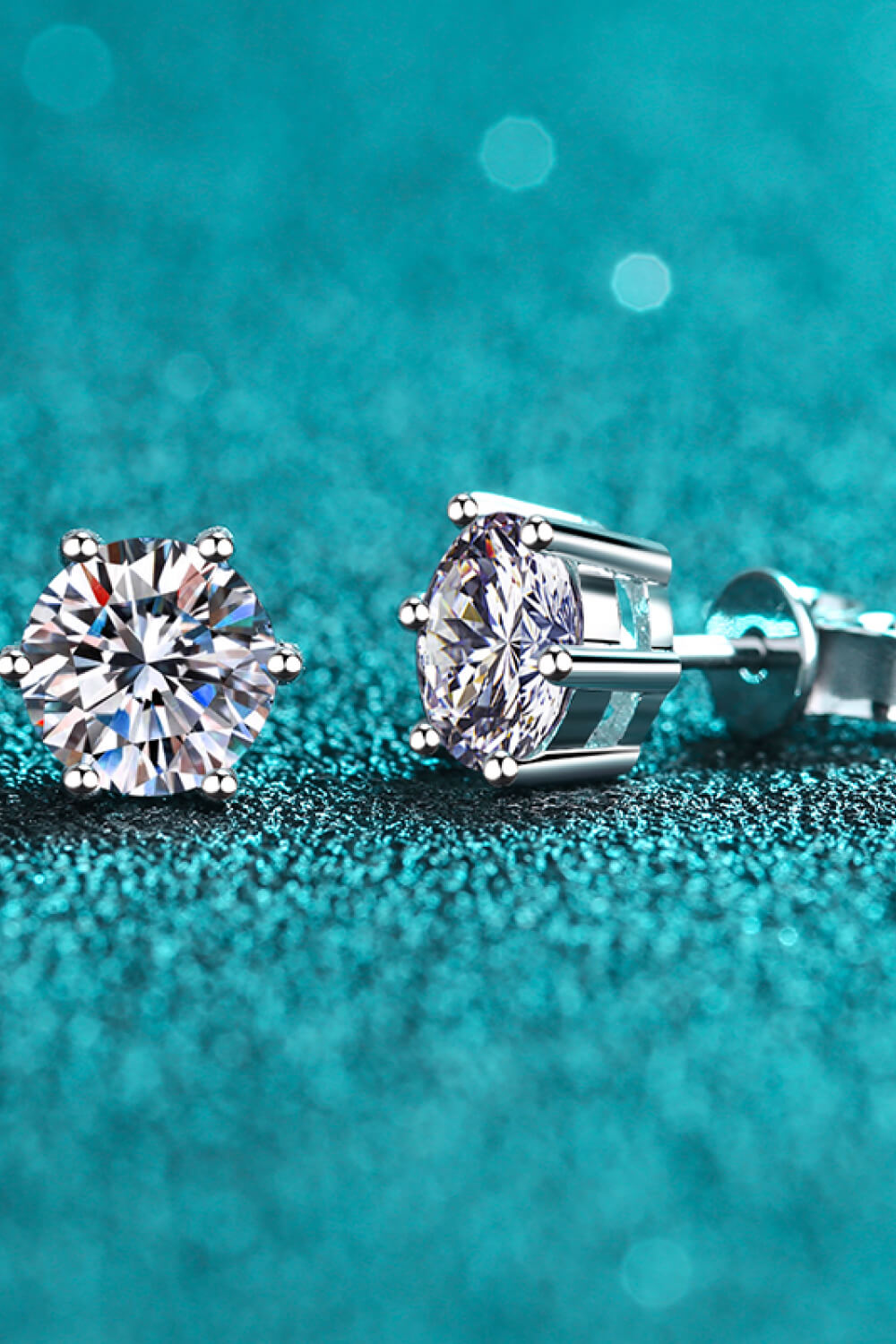 Adored Moissanite Stud Earrings - Lilixa.store