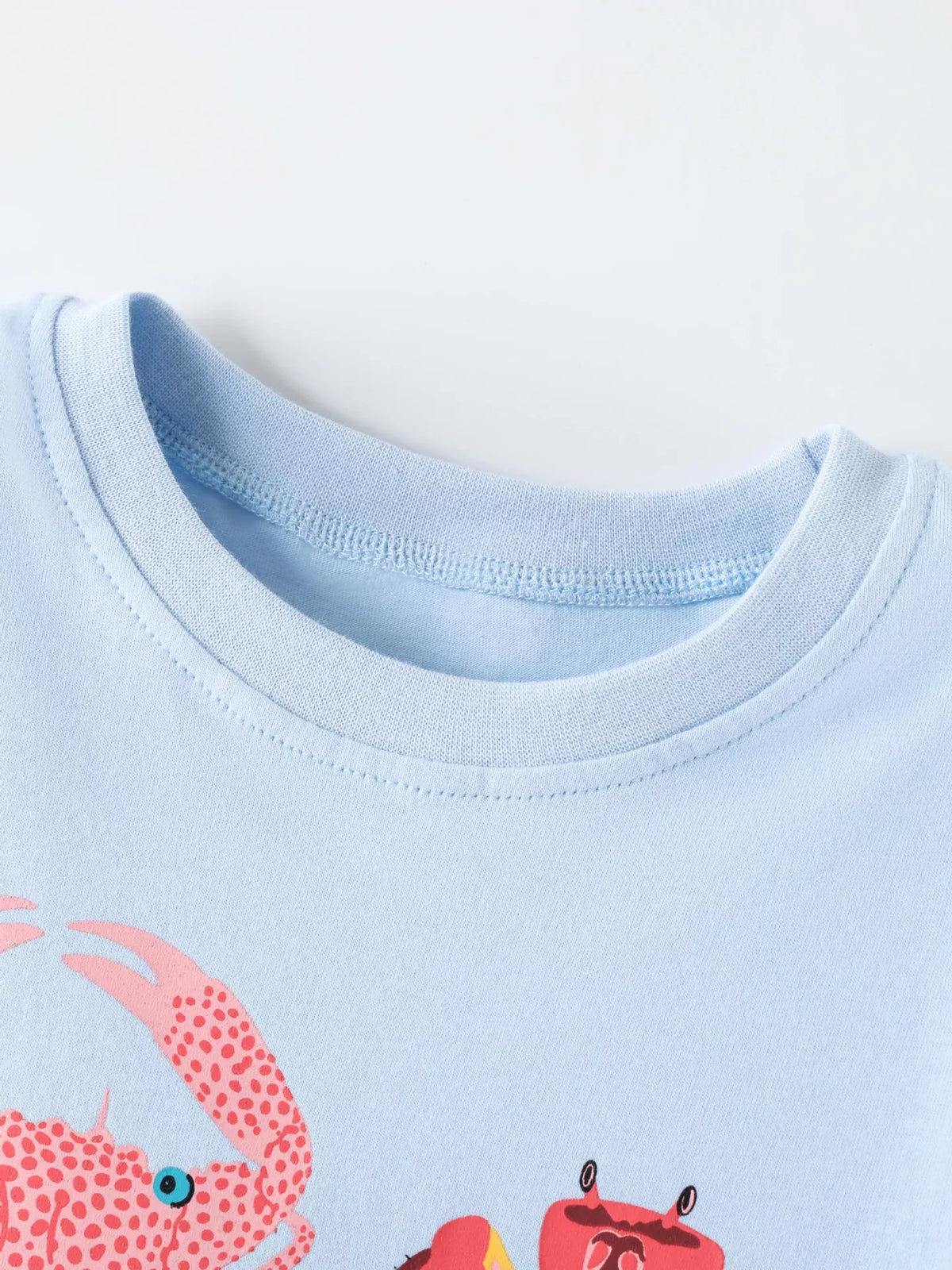 Children's Crab Round Neck T-Shirt - Lilixa.store