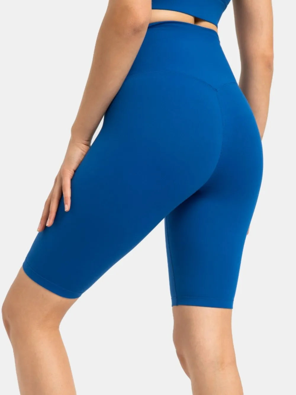 Millennia High Rise Wide Waistband Active Shorts - Lilixa.store