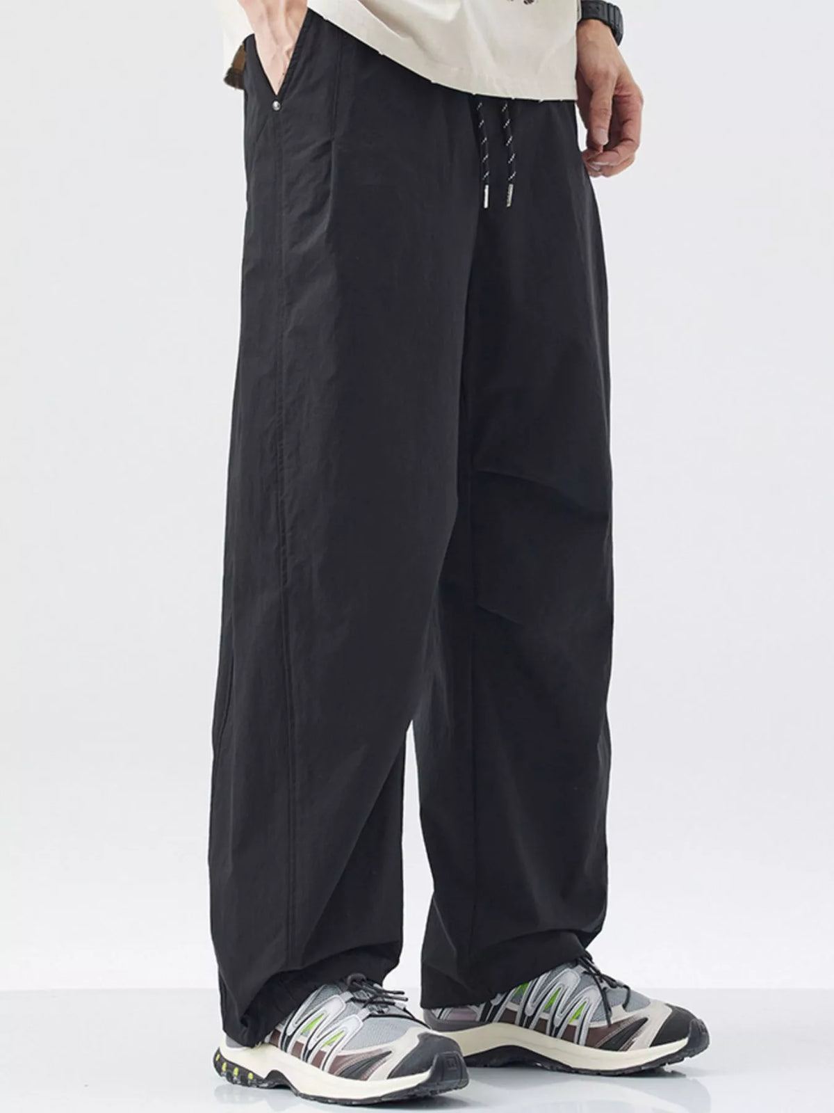 Men's Loose Fit Drawstring Cargo Pants, view 5