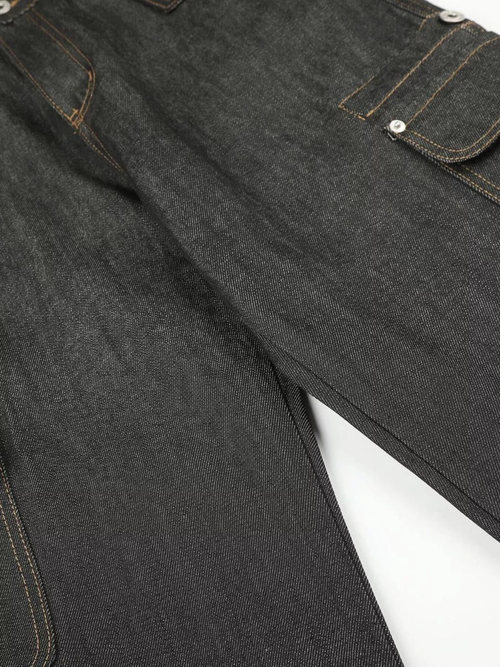 Men's High-Waisted Wide-Leg Jeans - Lilixa.store