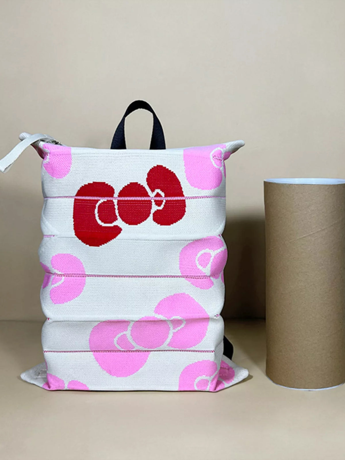 Bow Knit Backpack Bag - Lilixa.store