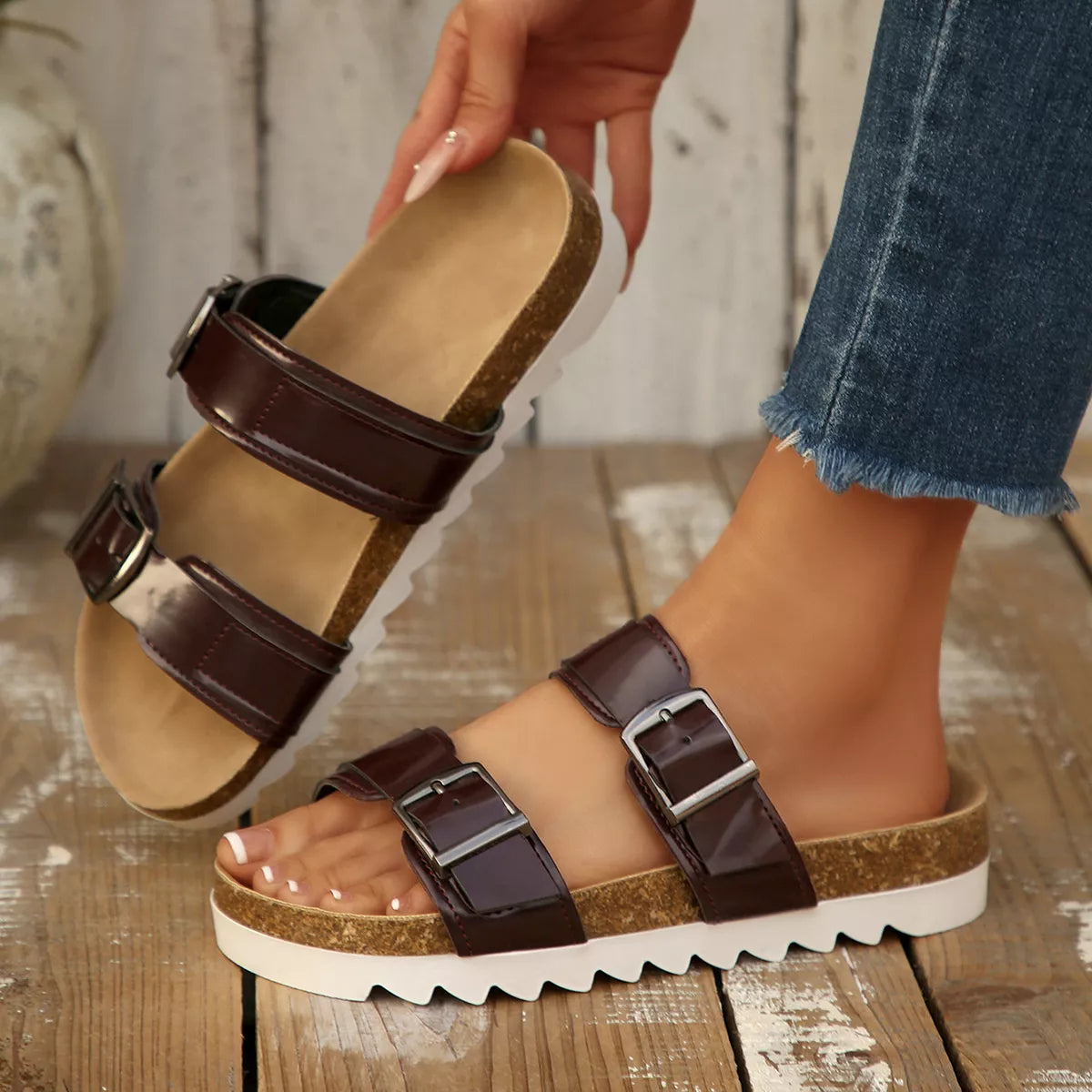 Open Toe Flats Sandals - Lilixa.store