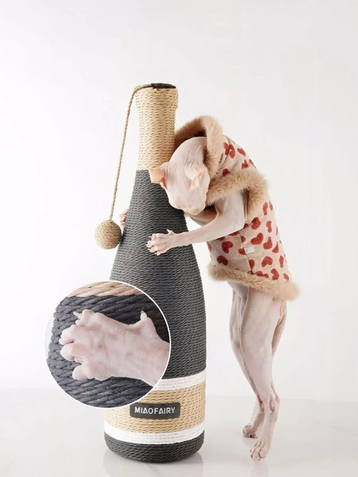 Champagne Bottle Style Cat Scratching Posts - Lilixa.store