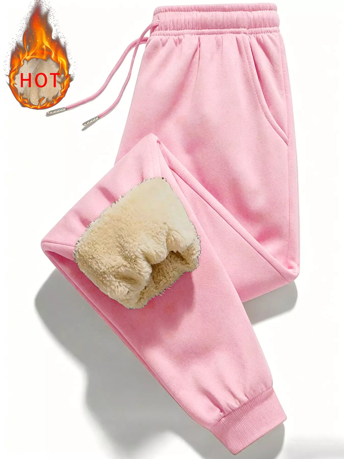 Fleece-Lined Thermal Pants
