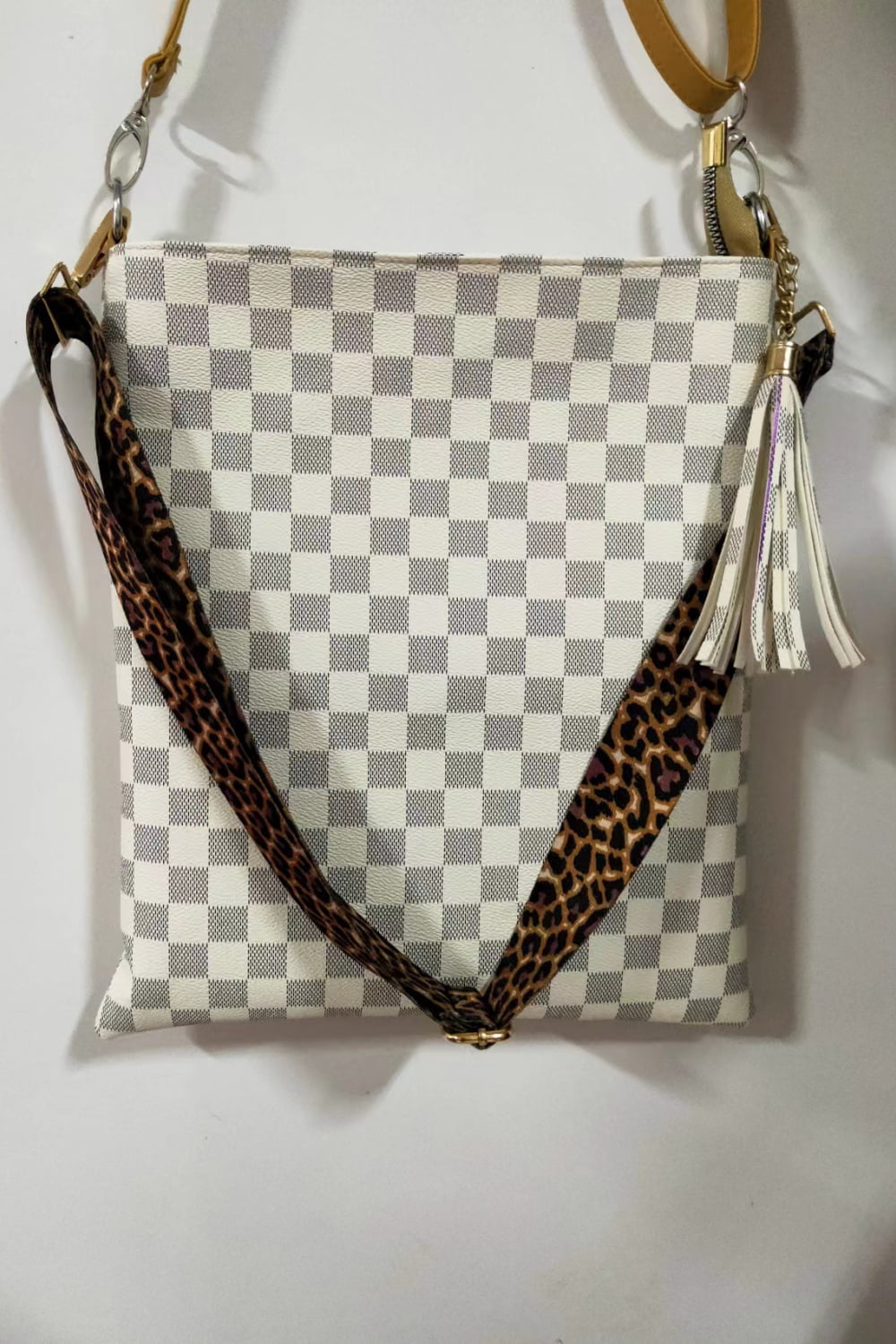 Adored PU Leather Shoulder Bag with Tassel - Lilixa.store