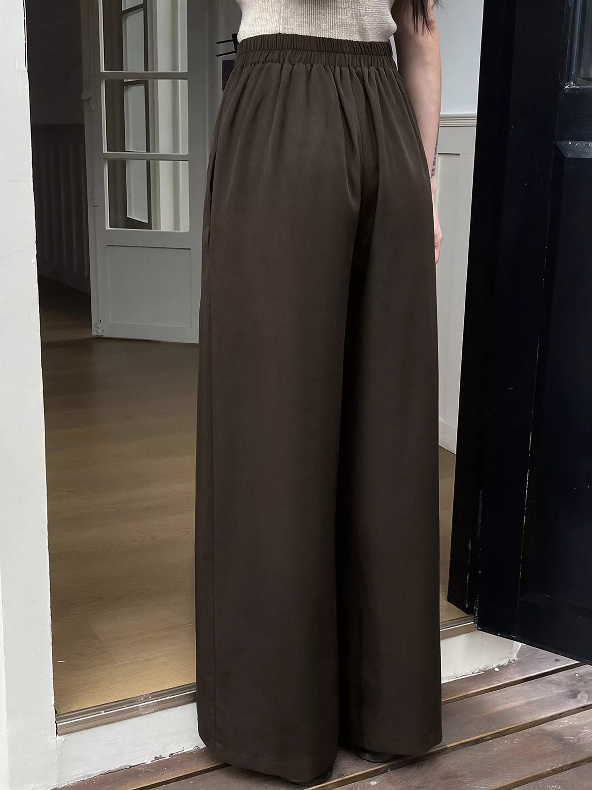 High-Waisted Wide-Leg Pants - Lilixa.store