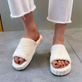 Open Toe Platform Slippers - Lilixa.store