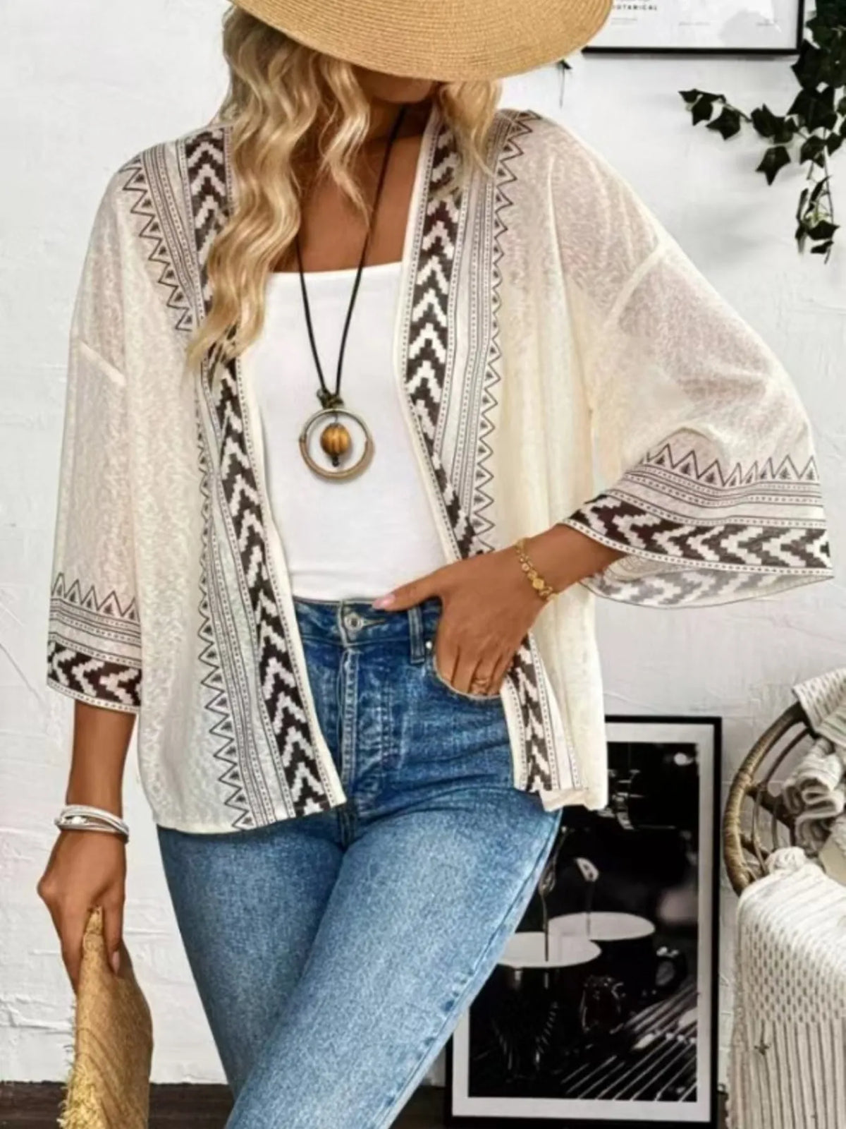 Open Front Kimono Cardigan - Lilixa.store